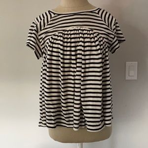 Free People stripe knit top S